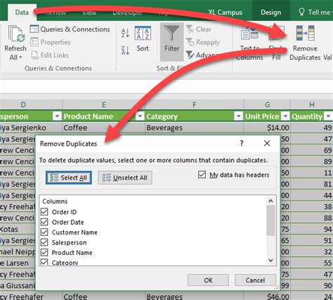 Removing duplicates in lists