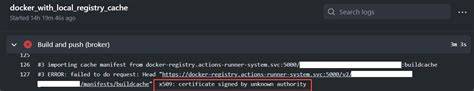 Repository is not signed in docker build