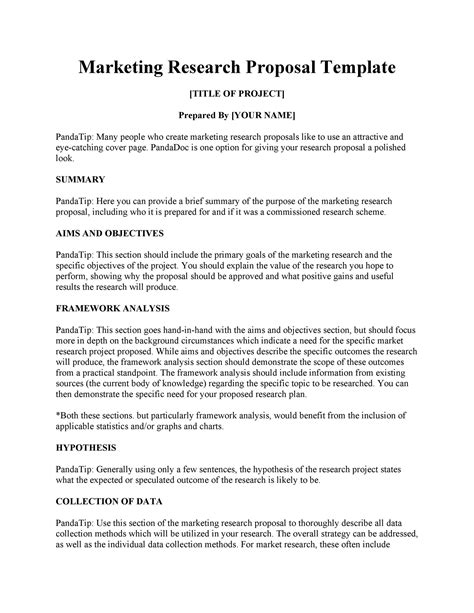 Research Paper Proposal Template