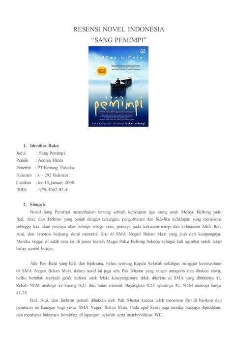 Resensi Novel