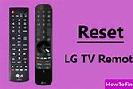 Resetting LG TV Remote