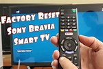 Resetting a Sony Bravia