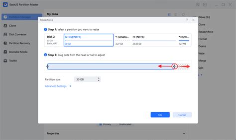 Resize Partition