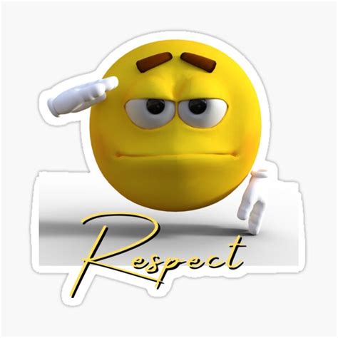 Respectful emoji