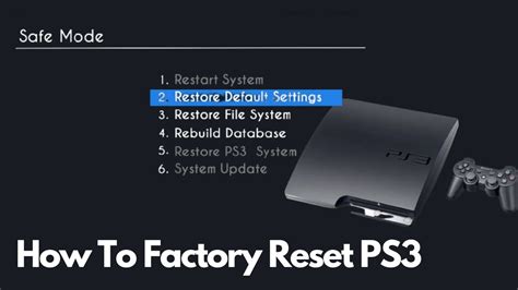 Restart Your PlayStation Console