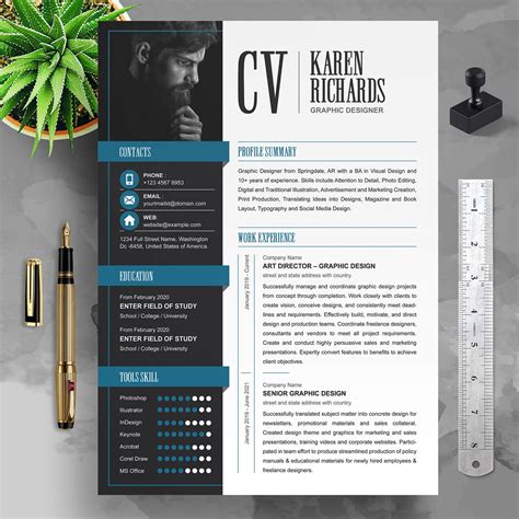Resume For Designer Template