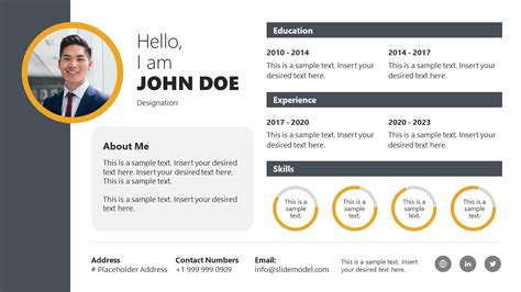 Resume In Powerpoint Templates