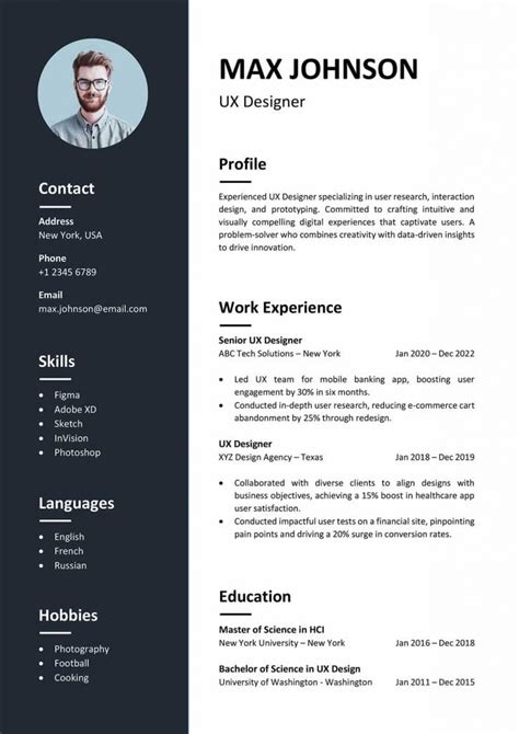 Resume Site Template