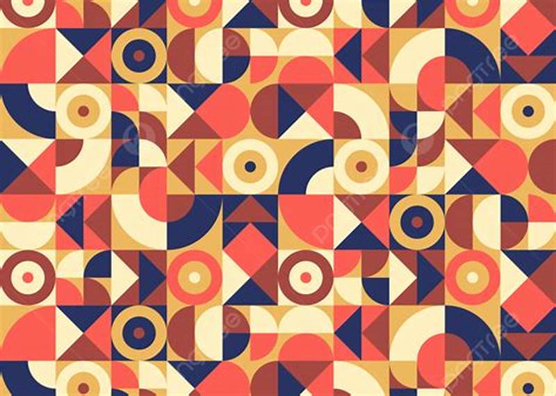 Retro Geometric Pattern