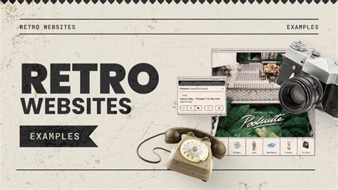 Retro Website Templates