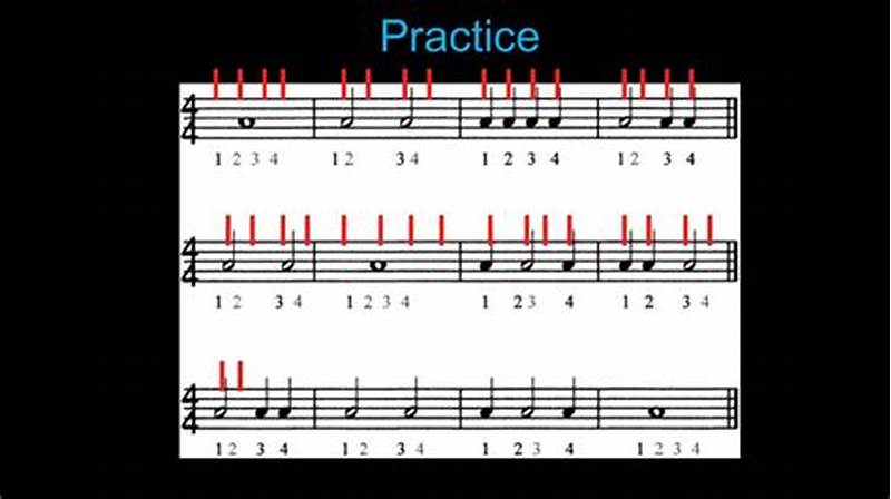 Rhythmic Pattern In 4 4 Time Signature