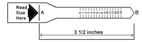 Ring Ruler Printable