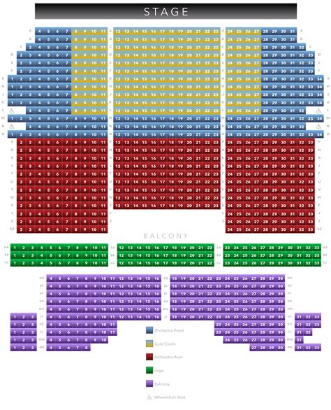 Riviera Theater Seating Chart