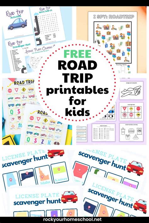 Road Trip Printables Free