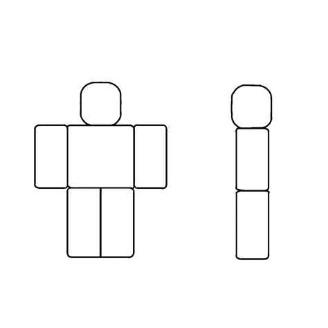 Roblox Character Template Drawing