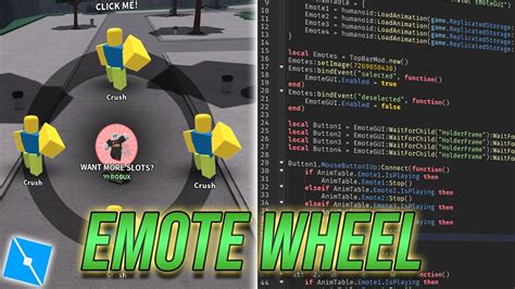 Roblox Emote Wheel Template
