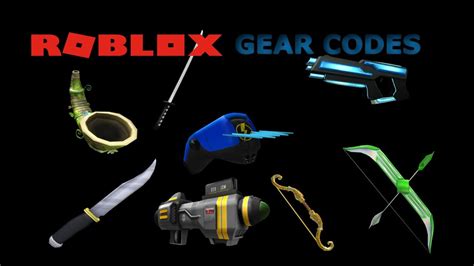Roblox Gear ID Codes