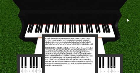 Roblox Got Talent Piano Sheets Copy and Paste