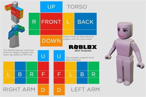 Roblox Shrit Template