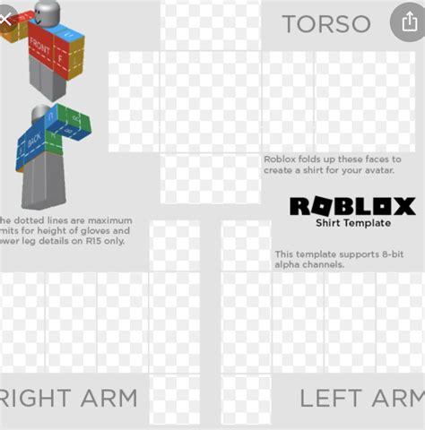 Roblox Transparent Template