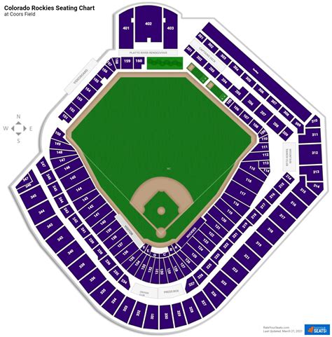 Rockies Tickets Seating Chart