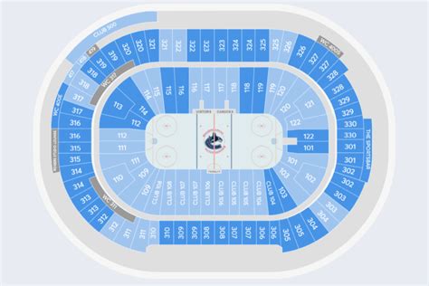 Rogers Arena Seat Chart