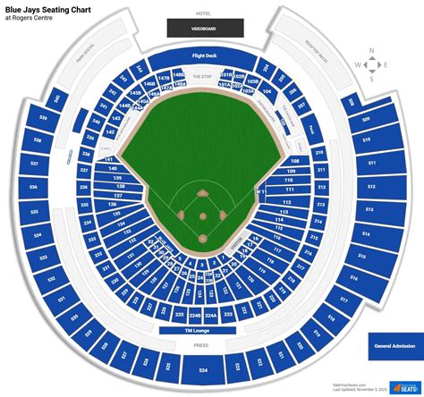 Rogers Centre Interactive Seating Chart