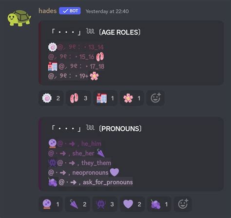 Role Template Discord