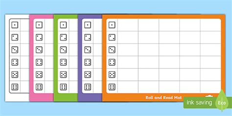 Roll And Read Template
