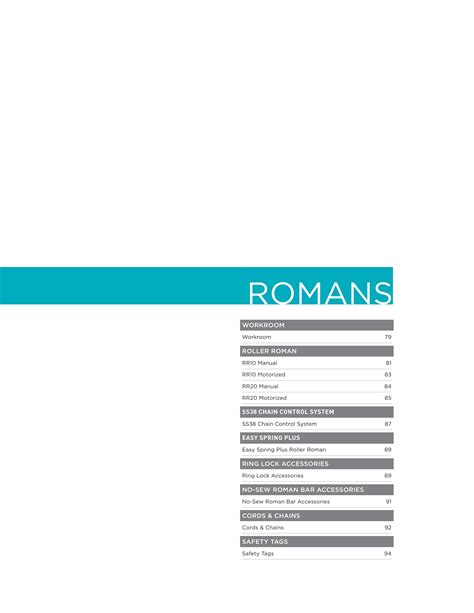 Romans.com Catalog Sale