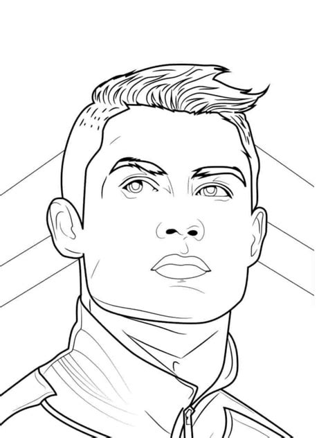 Ronaldo Coloring Pages Printable