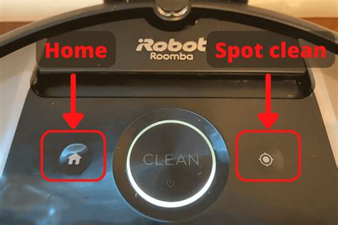 Roomba reset button