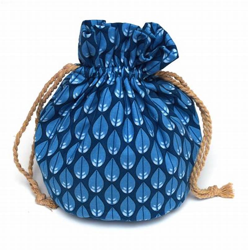Round Drawstring Bag Pattern