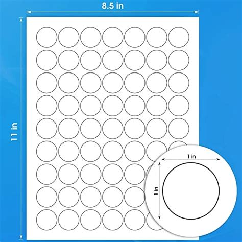 Round Sticker Label Template