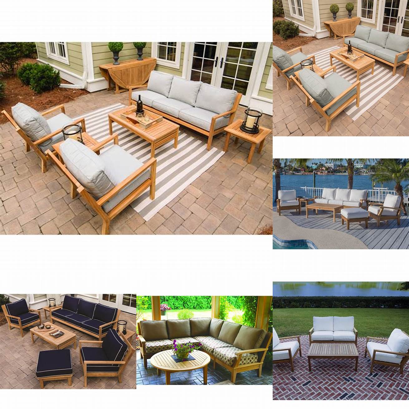 Royal Teak Outdoor Lounge Set