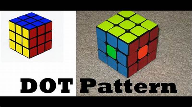 Rubik's Cube Dot Pattern Algorithm
