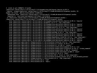 Ruby Bundle Symbol not found SSLv2clientmethod LoadError