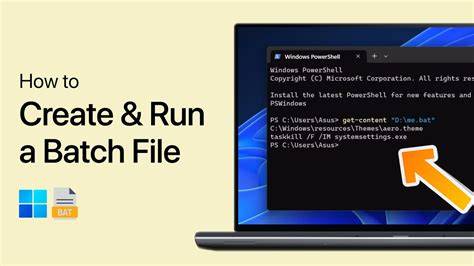 Running Windows batch file commands asynchronously