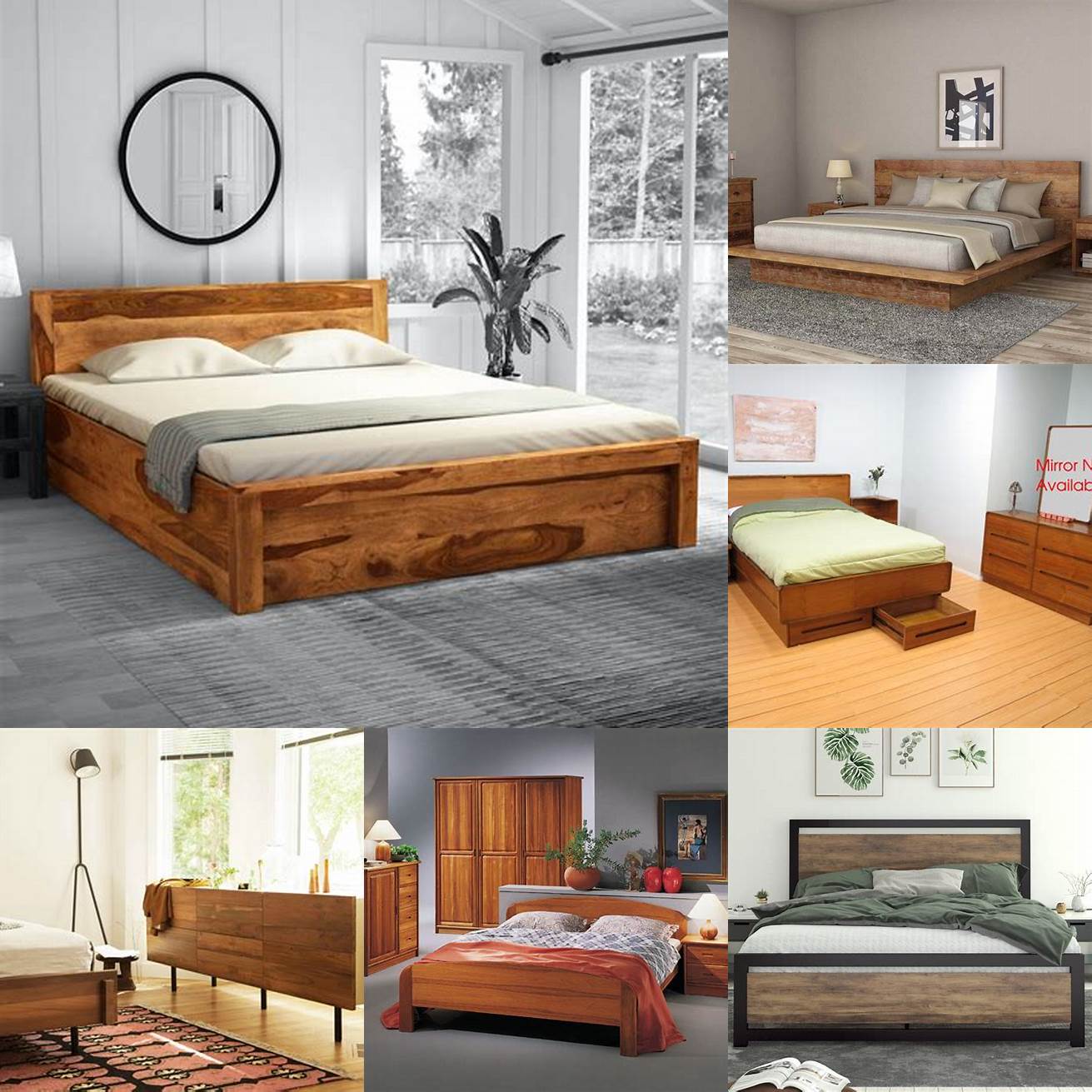 Rustic Teak Bedroom Furniture
