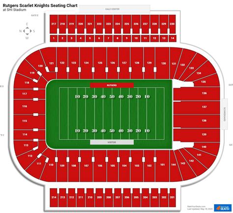 Rutgers Stadium Seating Chart