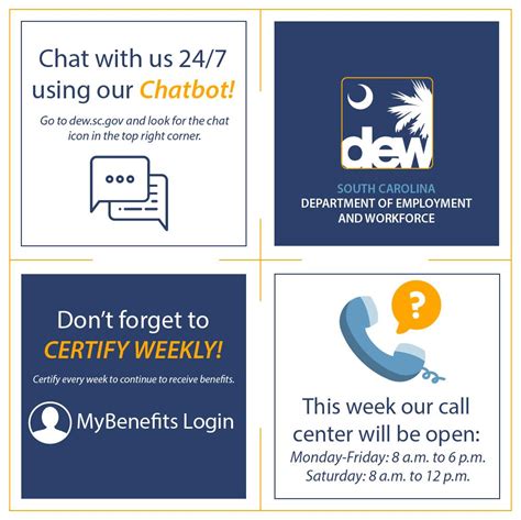 S.c. Dew Weekly Claim