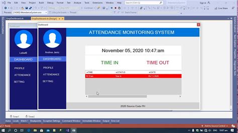 SQL Server Attendance Log