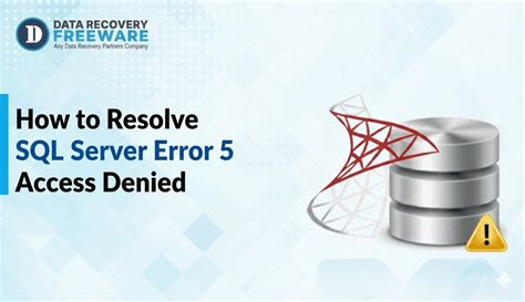 SQL Server Restore Error - Access is Denied