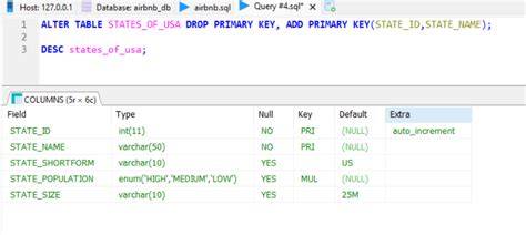 SQL-script How to write ALTER statements to set Primary key on an existing table