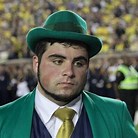 Sad Notre Dame Irish Man