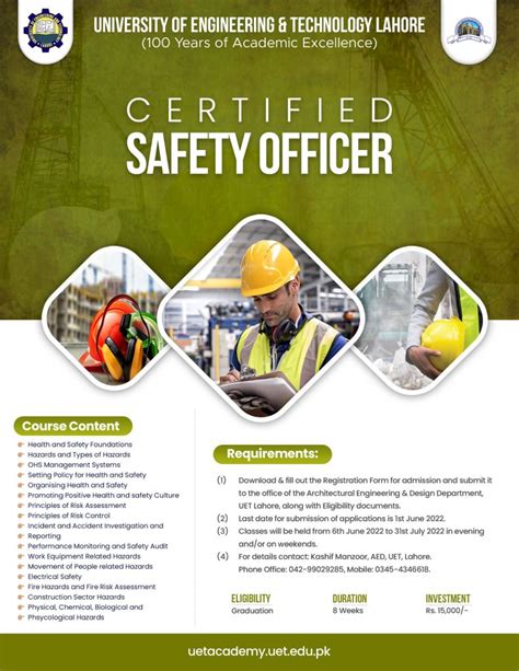 Safety Officer Certification