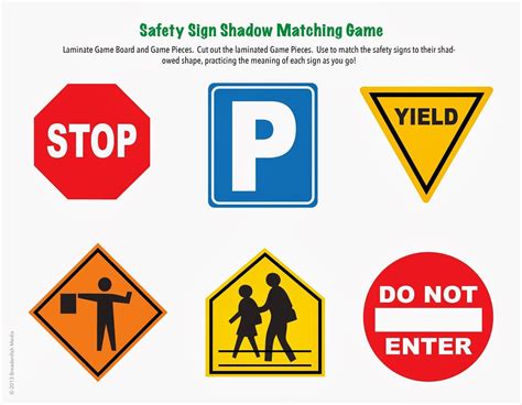 Safety Signs Printable