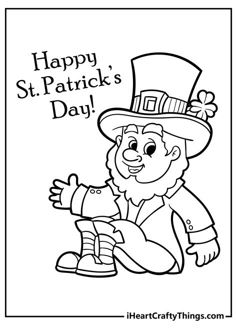 Saint Patricks Day Coloring Pages Printable