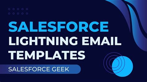 Salesforce Email Template