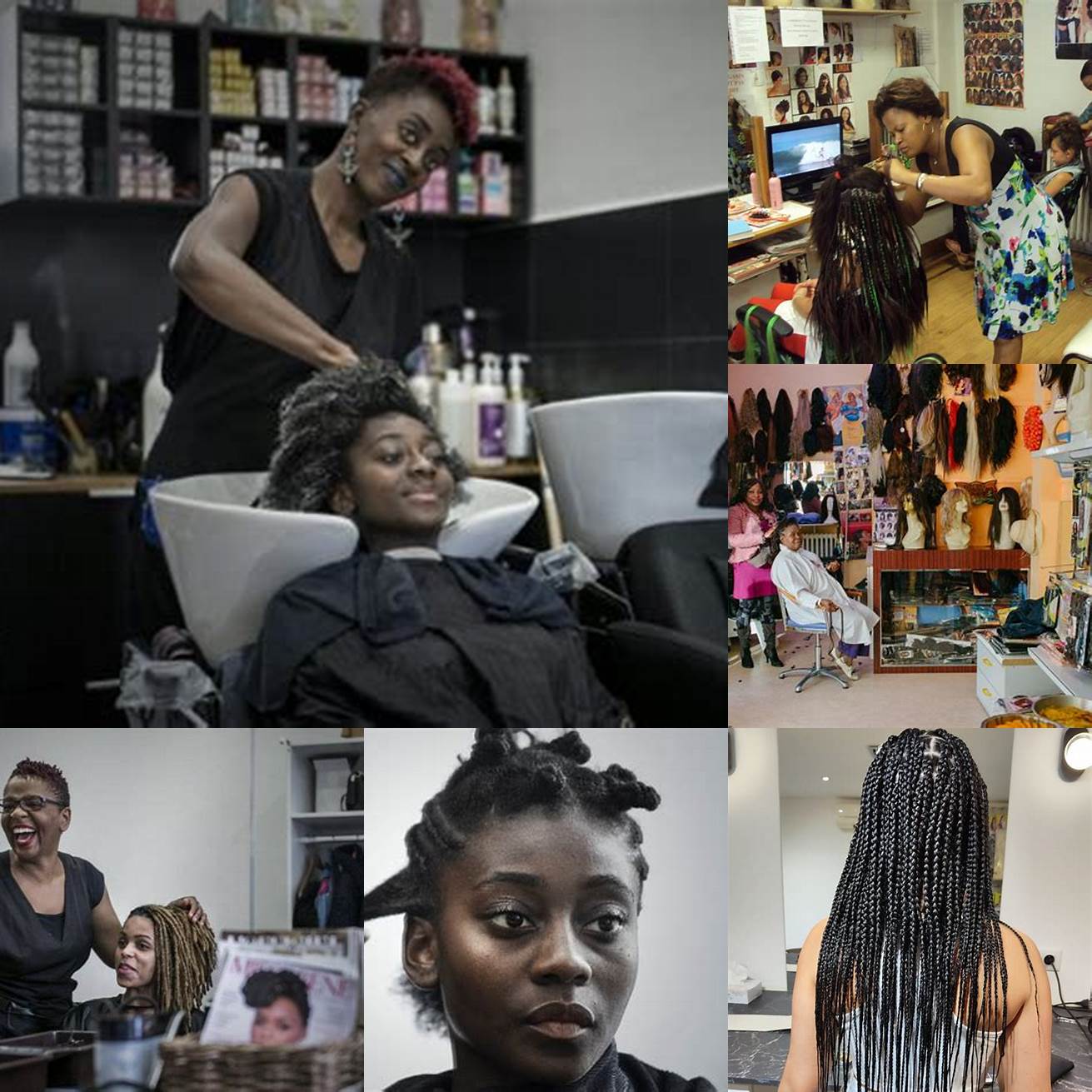 Salon Afro Diva Ce salon est spécialisé dans les coiffures afro pour femmes notamment les tresses les vanilles et les crochets Le personnel est expérimenté et à lécoute de vos besoins